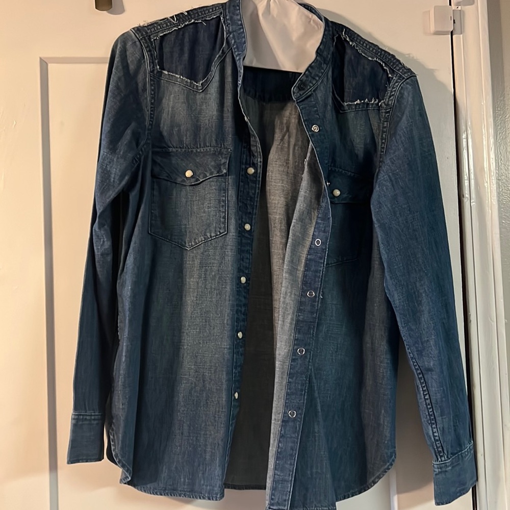 GAP Denim Button Up Shirt